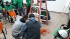 Curso de altura e brigada na Samsung e escola 