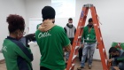 Curso de altura e brigada na Samsung e escola 