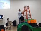Curso de altura e brigada na Samsung e escola 